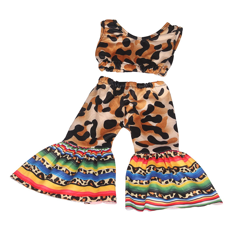 18 inch doll clothes doll leopard print jumpsuit-CL-0093插图1