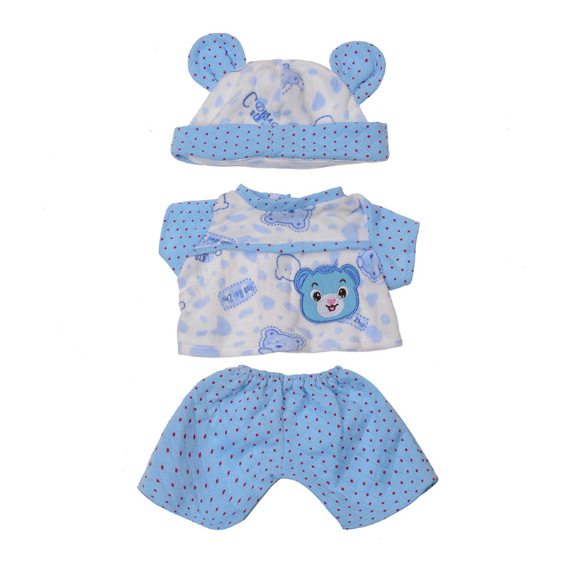 18 Inch Doll Clothes Doll Bear Onesie Pajamas-CL-0006-1插图