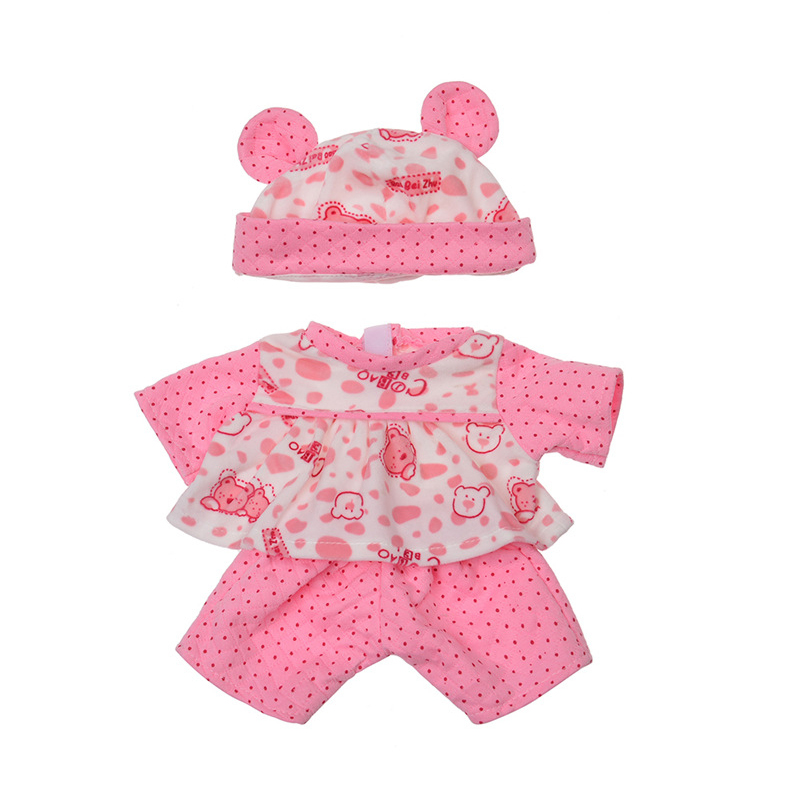 18 Inch Doll Clothes Doll Bear Onesie Pajamas-CL-0006-2插图