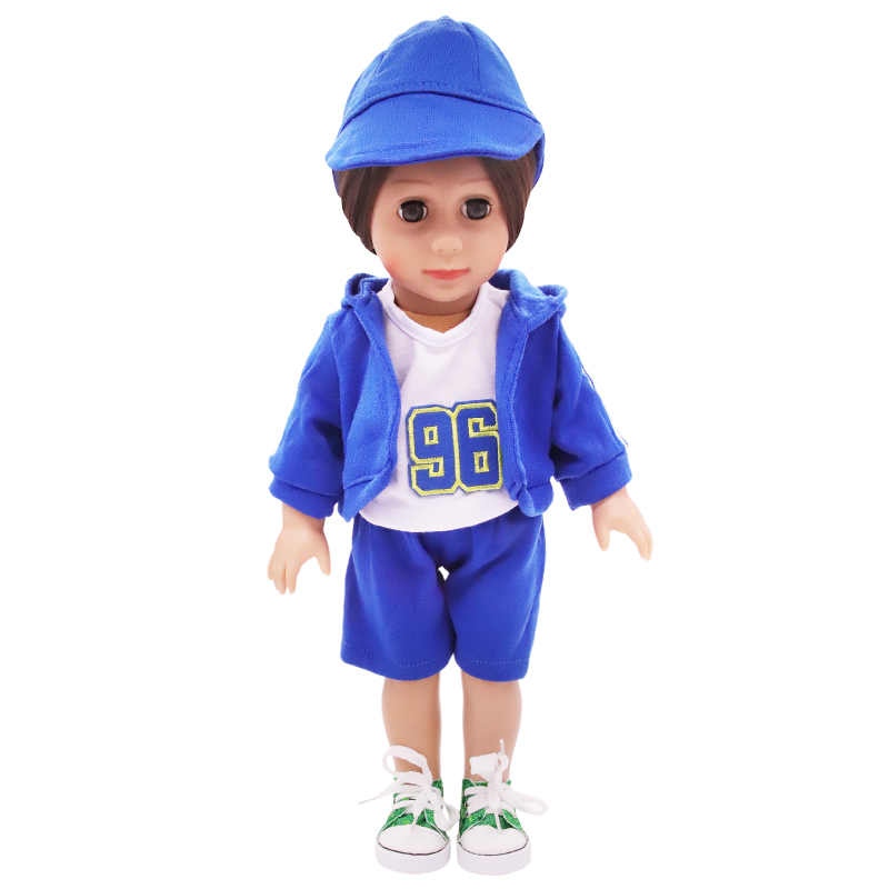 18 inch doll clothes doll baseball jersey-CL-0022插图1