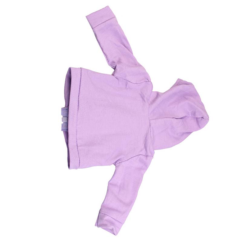 18 inch doll clothes doll purple hooded jacket-CL-0054插图1