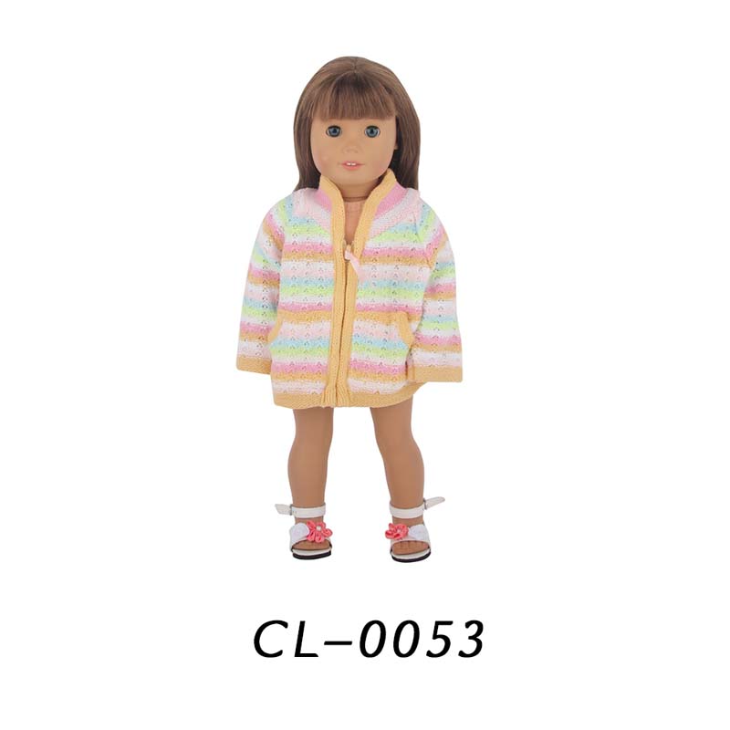 18 inch doll clothes doll knit jacket-CL-0053插图3