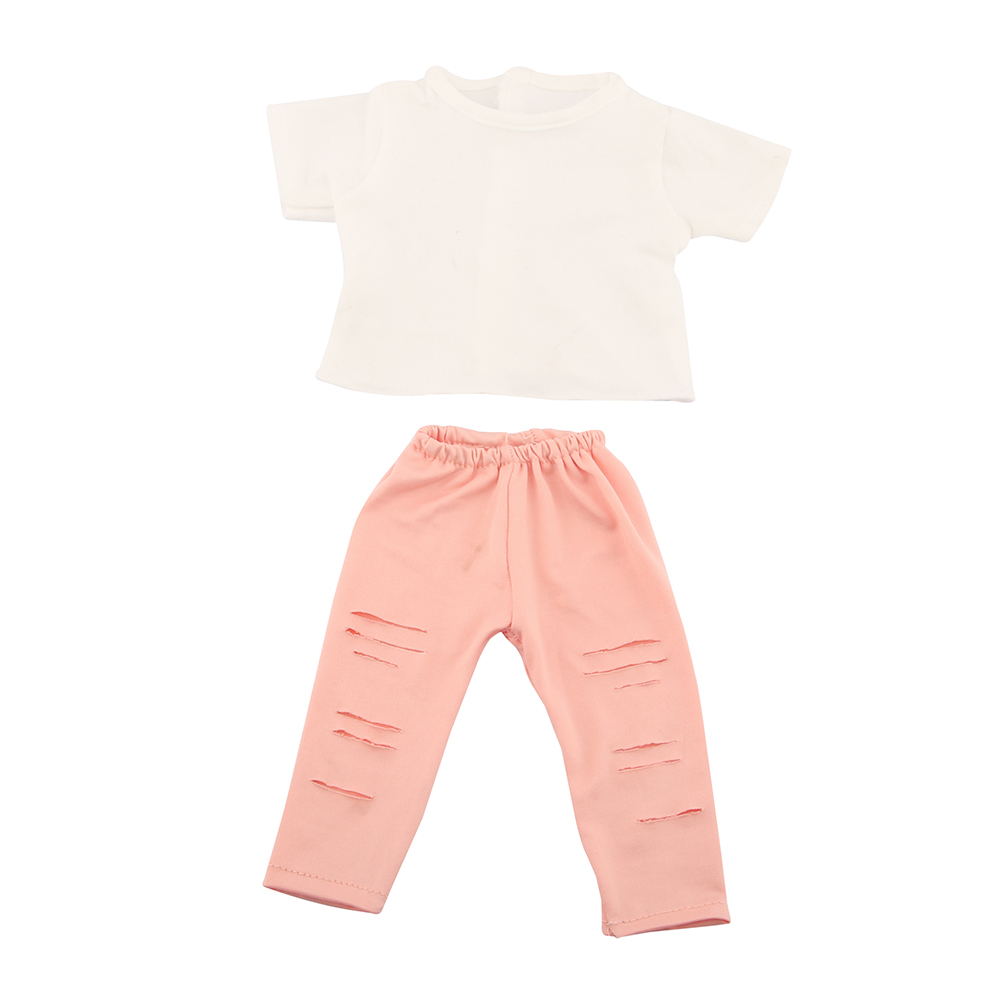 18 Inch Doll Clothes Doll Short Sleeve and Long Pants-CL-0007插图