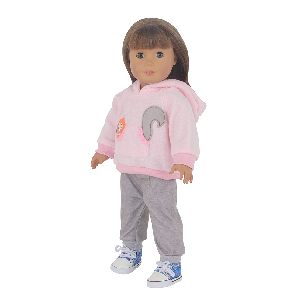 18 inch doll clothes doll squirrel pink clothes-CL-0037插图5