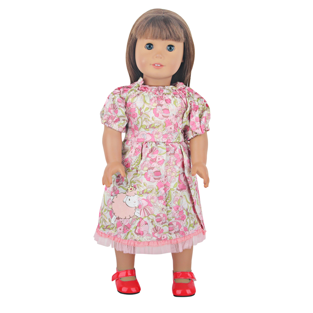 18 Inch Doll Clothes Doll Crown Sheep Dress-CL-0017插图2