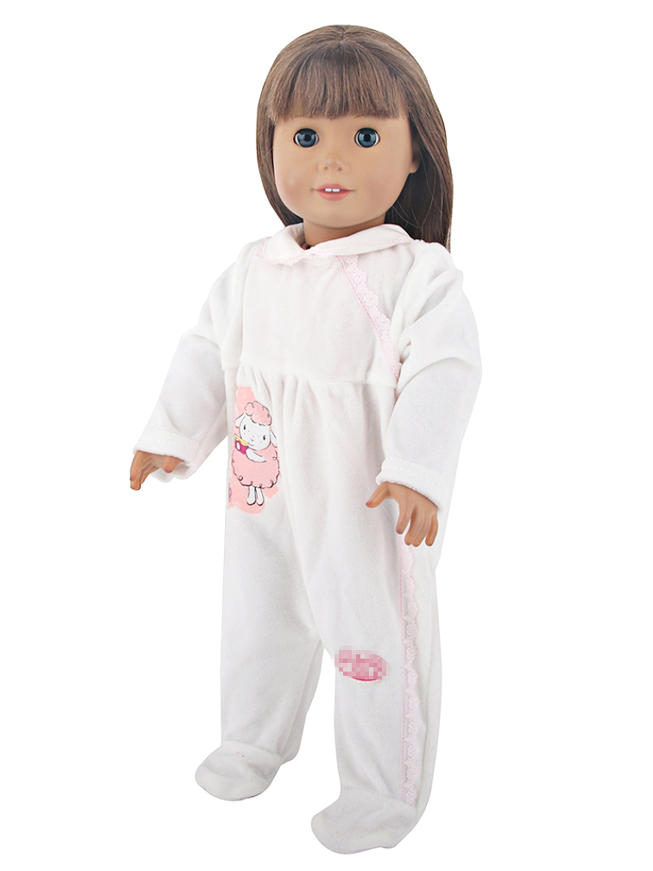 18 inch doll clothes doll white baby clothes-CL-0034插图5