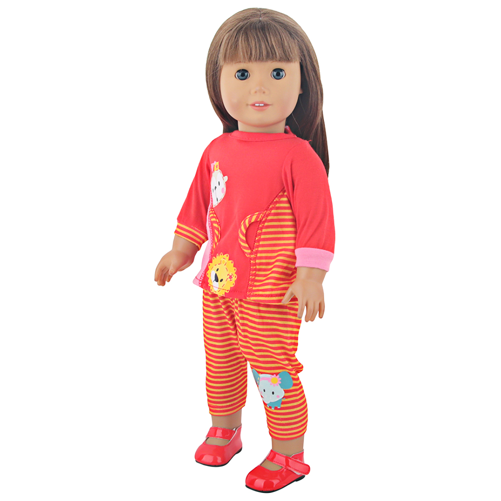 18 inch doll clothes doll long sleeves and pants-CL-0019插图5
