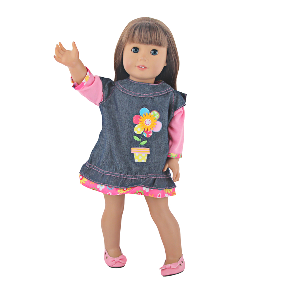 18 inch doll clothes doll cowboy outfit-CL-0033插图2