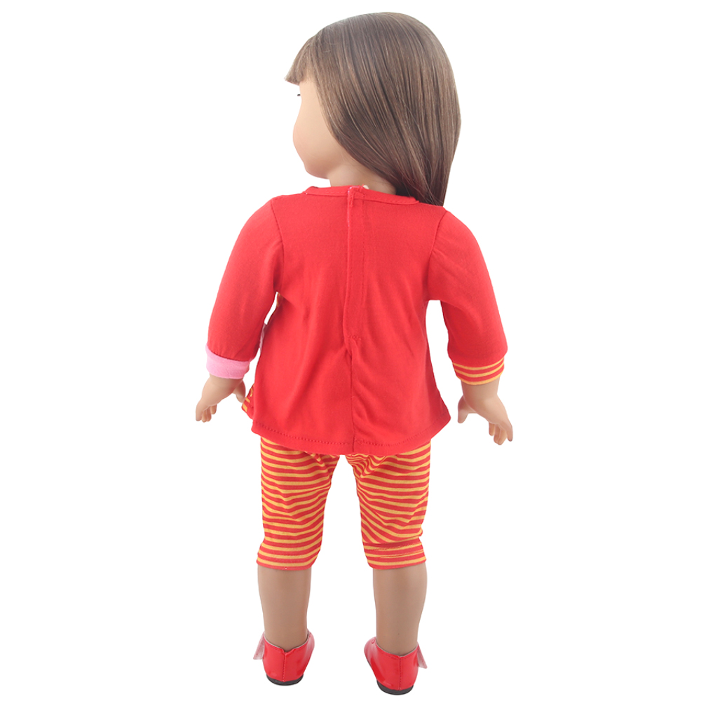 18 inch doll clothes doll long sleeves and pants-CL-0019插图4
