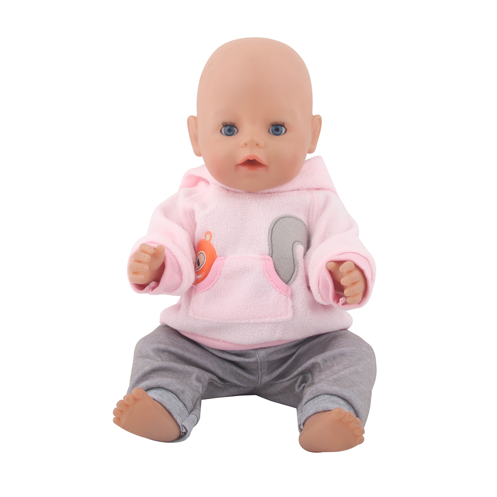 18 inch doll clothes doll squirrel pink clothes-CL-0037插图3