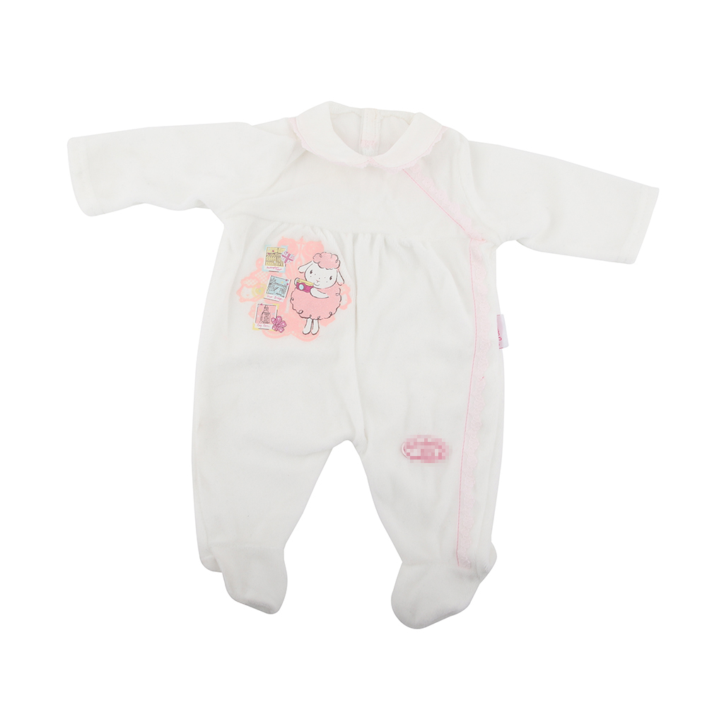 18 inch doll clothes doll white baby clothes-CL-0034插图