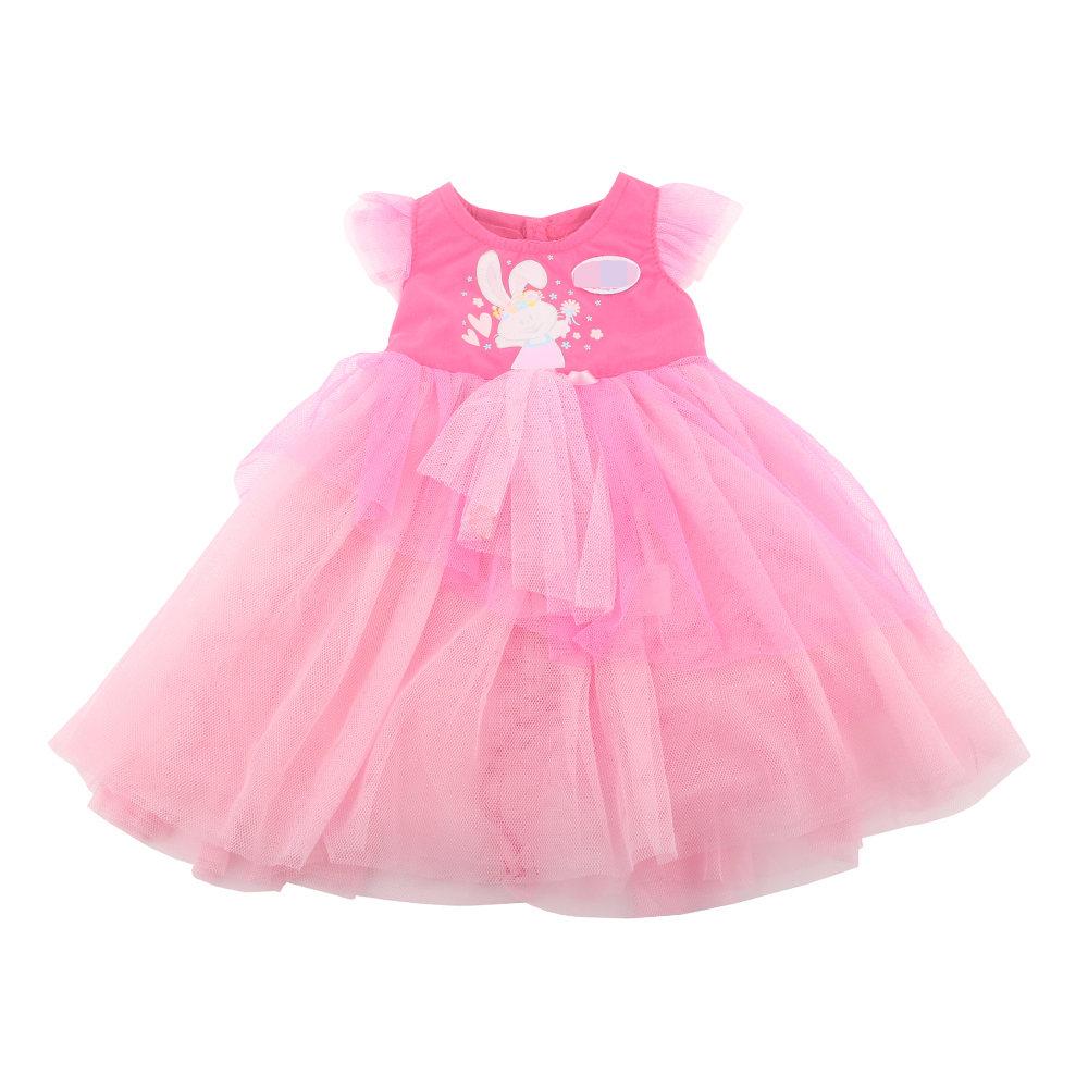 18 inch doll clothes doll pink dress-CL-0020插图