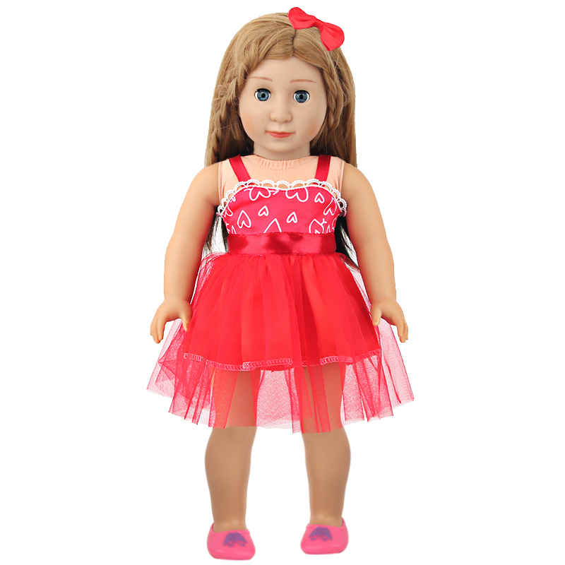 18 inch doll shoes 6cm pink butterly -SH-0168插图1