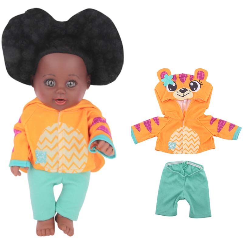 18 inch doll clothes doll tiger hooded coat-CL-0052插图