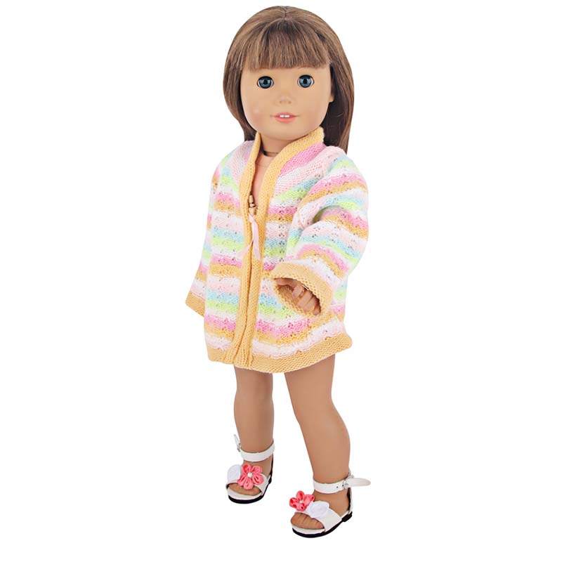 18 inch doll clothes doll knit jacket-CL-0053插图5