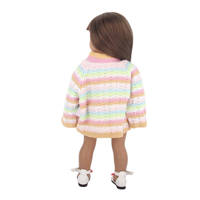 18 inch doll clothes doll knit jacket-CL-0053插图4