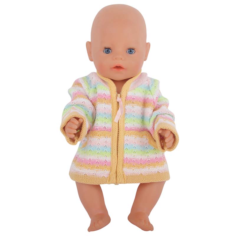 18 inch doll clothes doll knit jacket-CL-0053插图1