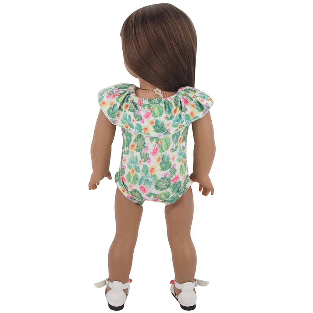 18 Inch Doll Clothes Doll Green Bodysuit-CL-0013插图4