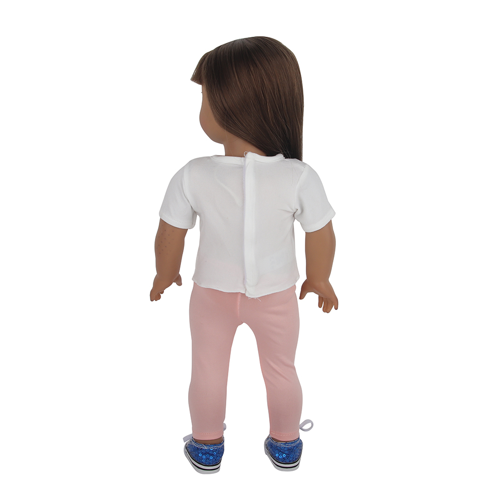 18 Inch Doll Clothes Doll Short Sleeve and Long Pants-CL-0007插图4