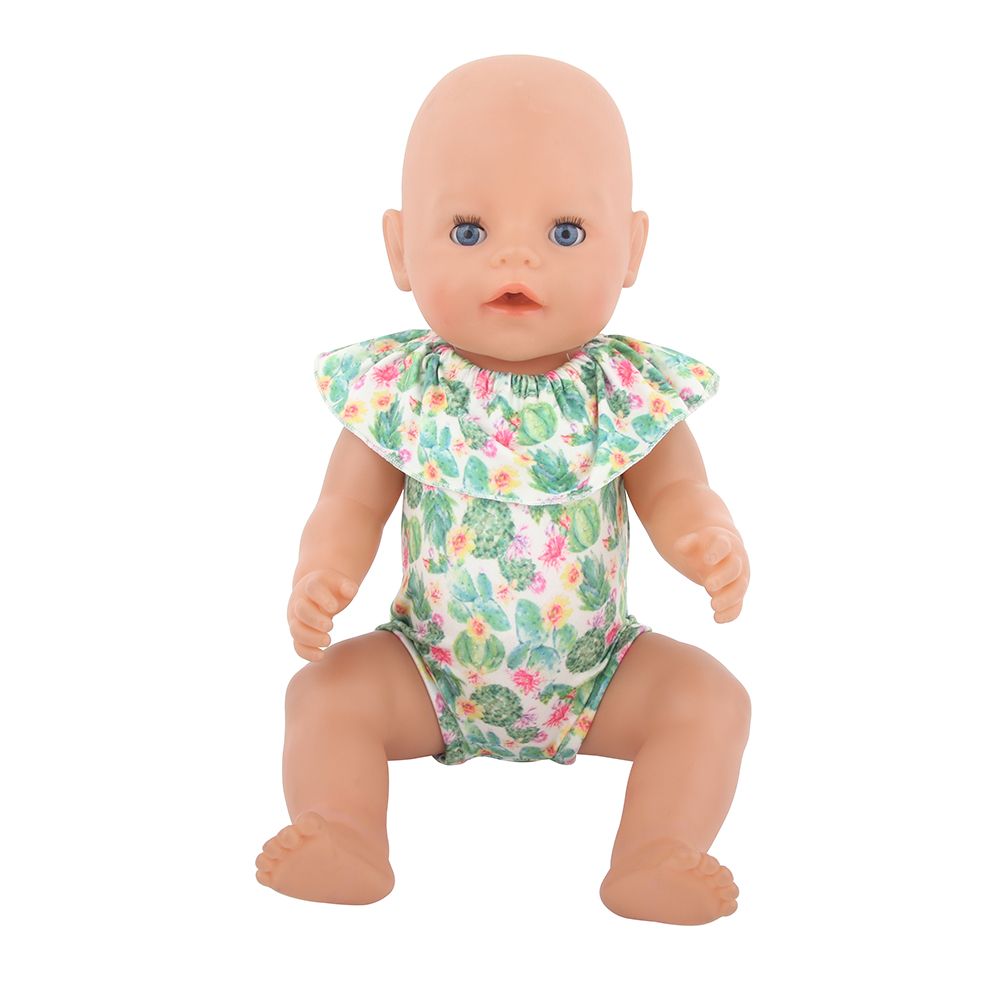 18 Inch Doll Clothes Doll Green Bodysuit-CL-0013插图3