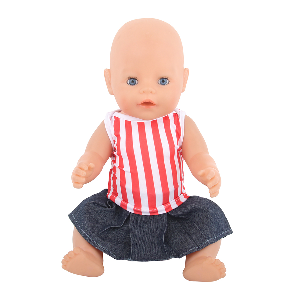 18 Inch Doll Clothes Doll Short Skirt Set-CL-0011插图3