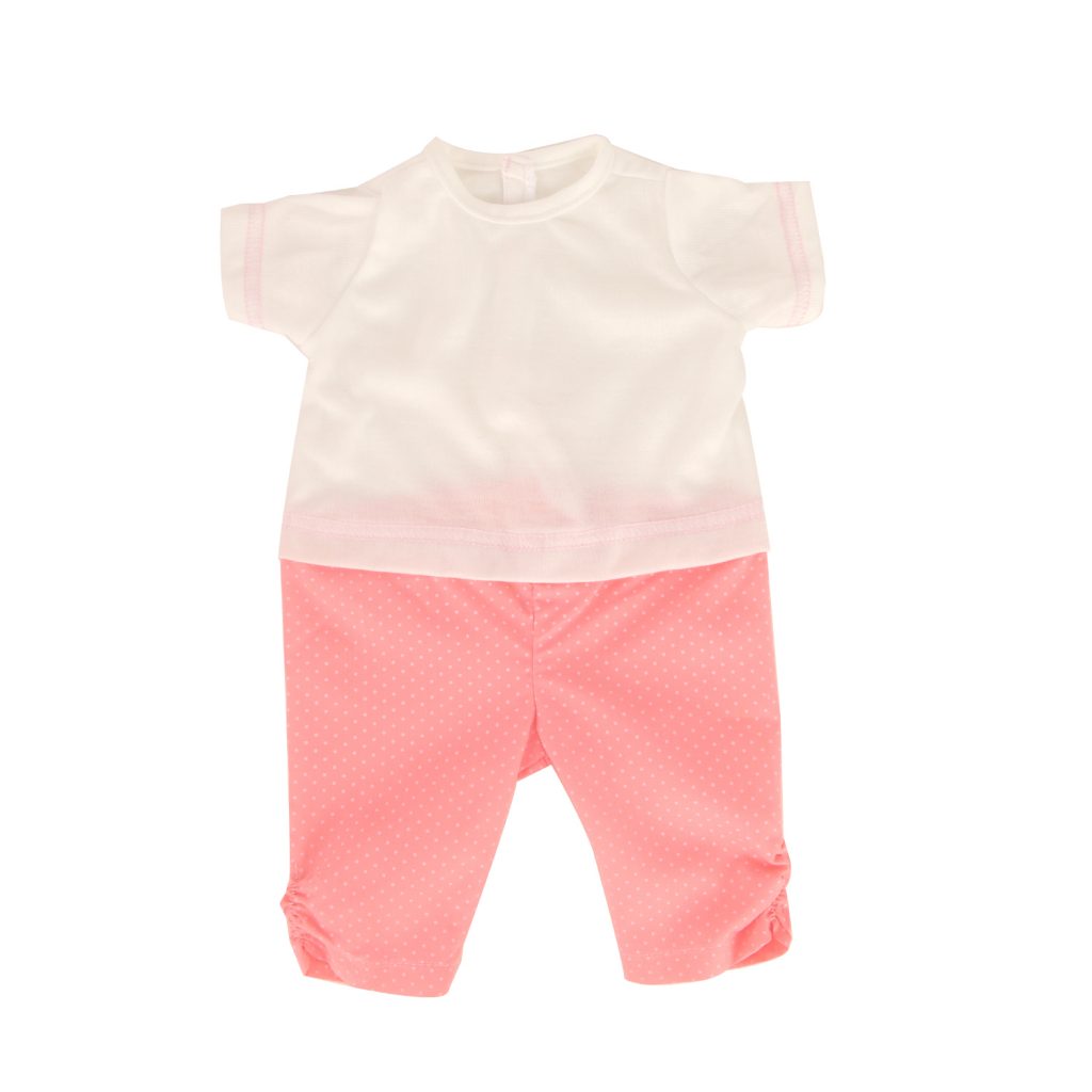 18 inch doll clothes doll pink white dot pants-CL-0035插图