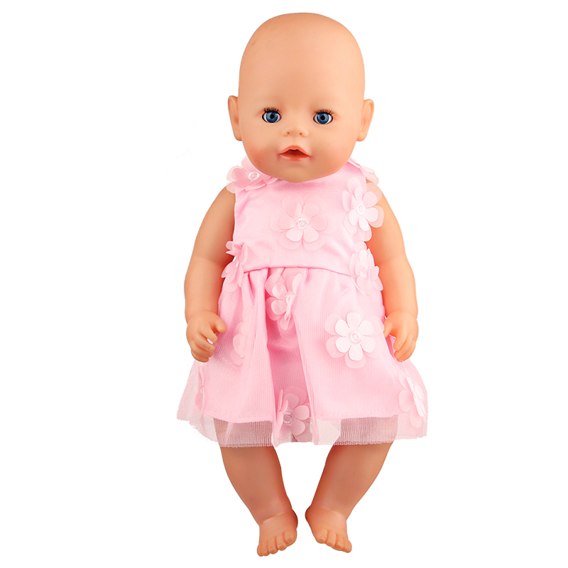 18 inch doll clothes doll floral dress-CL-0028插图2