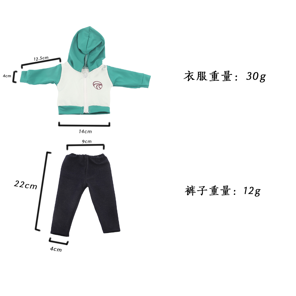 18 Inch Doll Clothes Doll Sportswear-CL-0004插图1