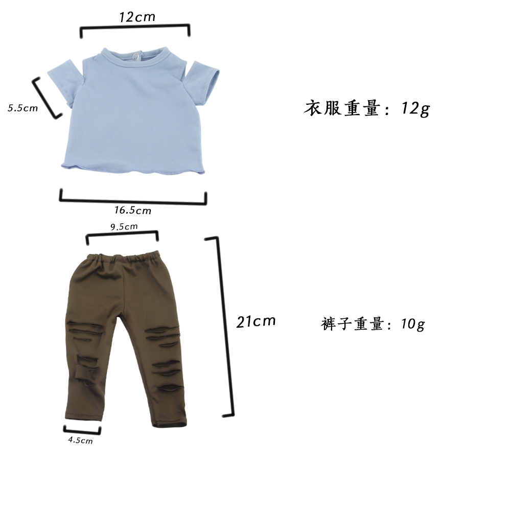 18 Inch Doll Clothes Doll Pants Set-CL-0009插图1