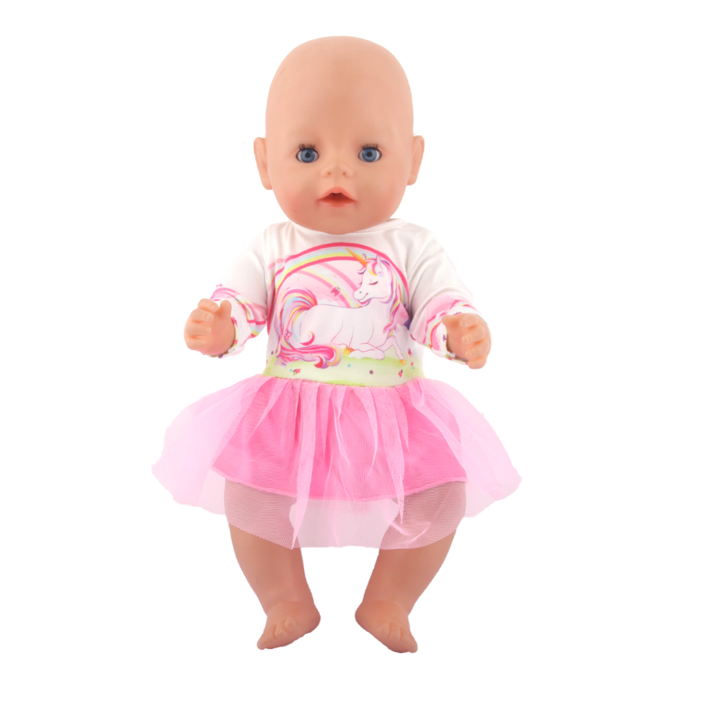 18 Inch Doll Clothes Doll Unicorn Dress-CL-0016插图3