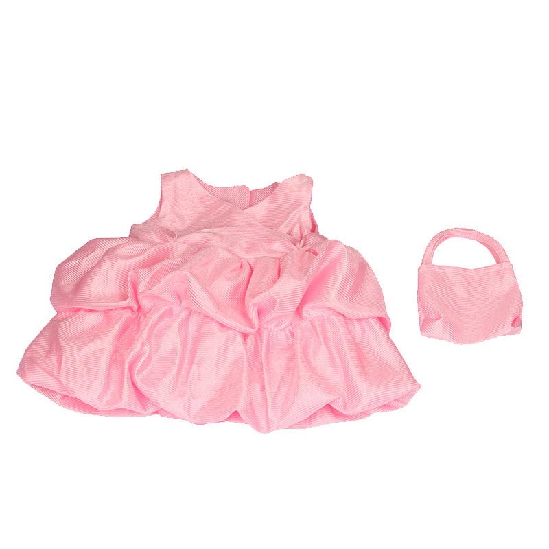 18 inch doll clothes doll puffy dress + doll bag-CL-0107插图2