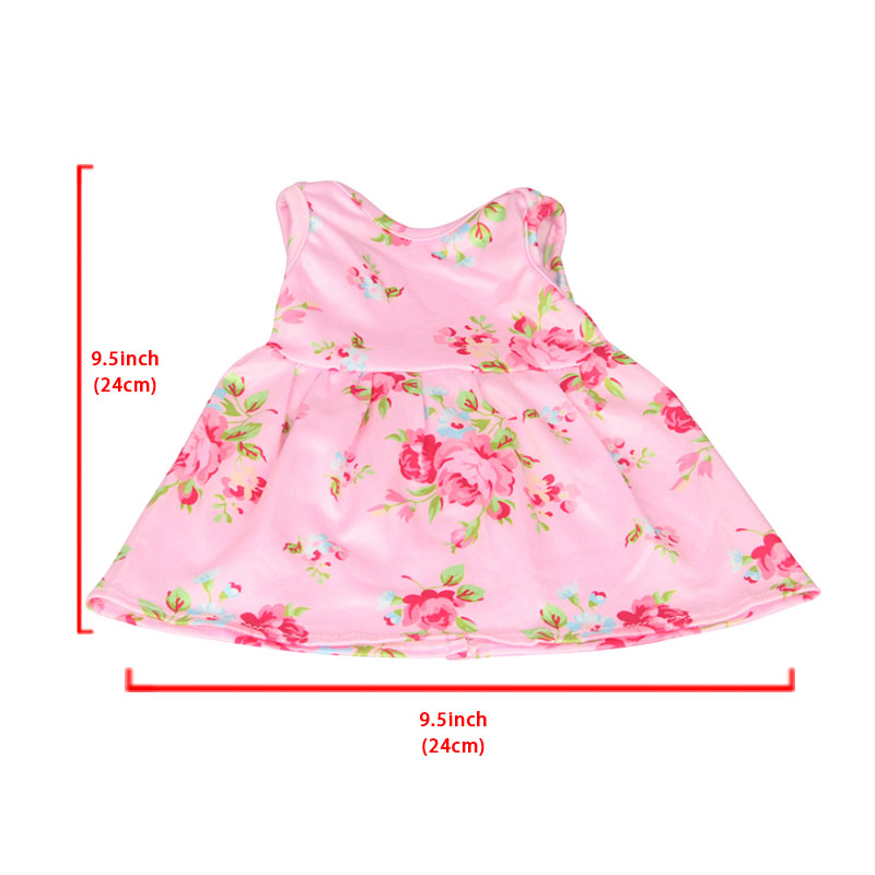 18 inch doll clothes doll camellias dress + panties-CL-0128插图4