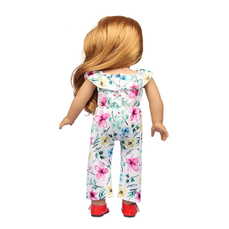 18 inch doll clothes doll flower one-piece suit-CL-0124插图4