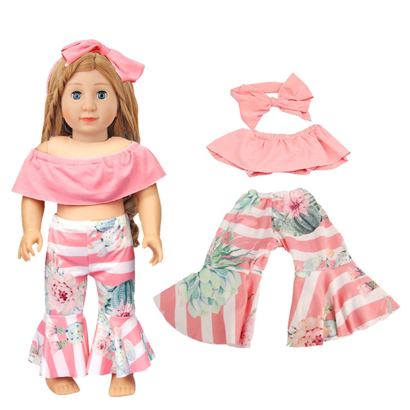 18 inch doll clothes doll shawl 3-piece set-CL-0125插图2