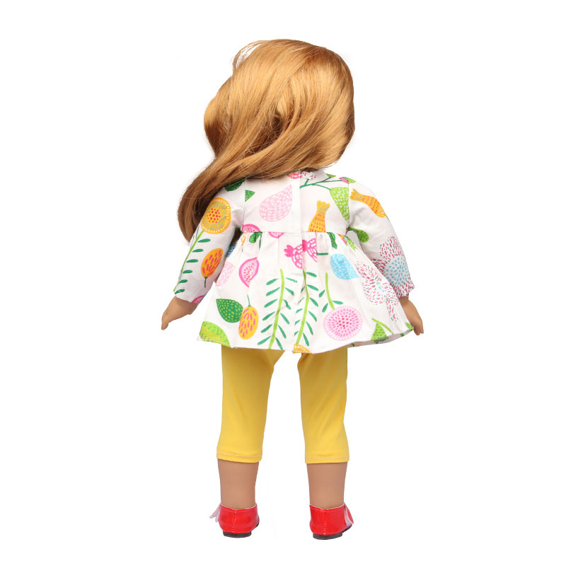18 inch doll clothes doll fruit skirt + pants-CL-0173插图4