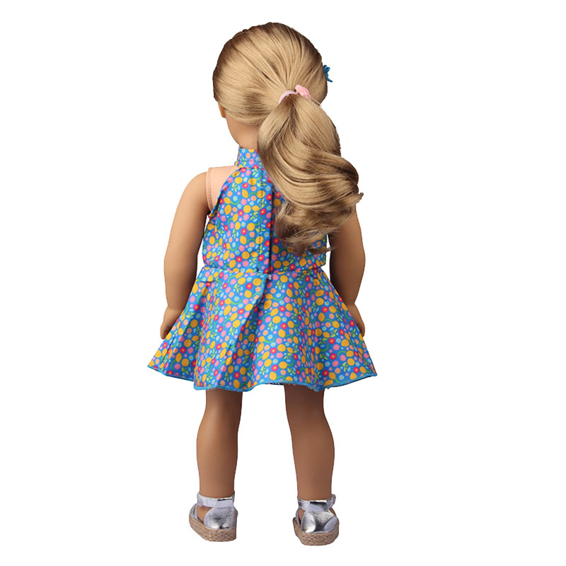 18 inch doll clothes doll polka dot pleated skirt-CL-0178插图4