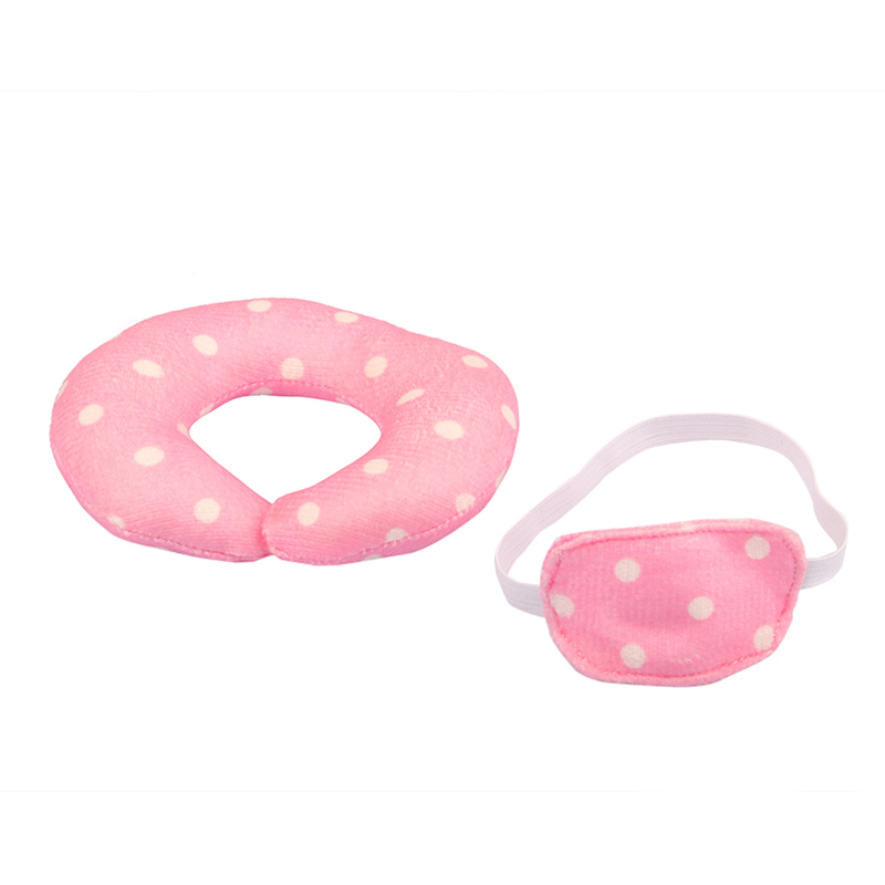 18 inch doll accessories doll eyemask U-shape pillow-BE-0009插图1
