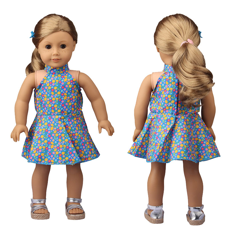 18 inch doll clothes doll polka dot pleated skirt-CL-0178插图2