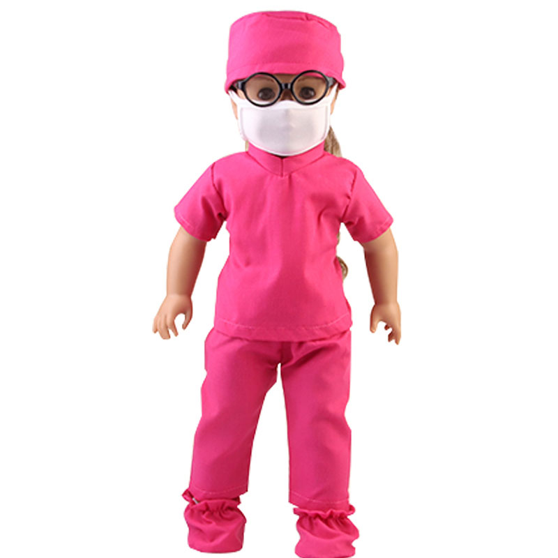 18 inch doll clothes doll doctor’s suit-CL-0166插图4