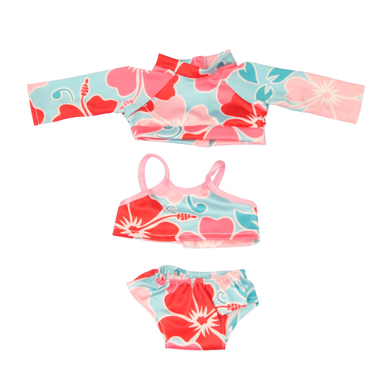 18 inch doll clothes doll love three-piece set-CL-0122插图1