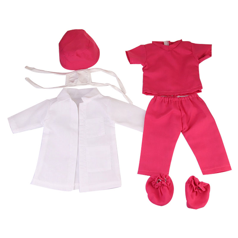18 inch doll clothes doll doctor’s suit-CL-0166插图