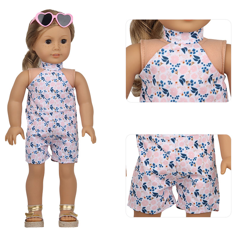 18 inch doll clothes doll one-piece midriff pants-CL-0181插图1