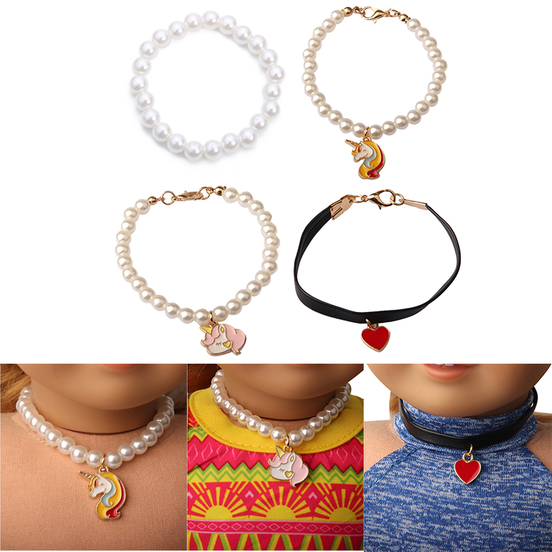 18 inch doll accessories doll necklace-BE-0005插图