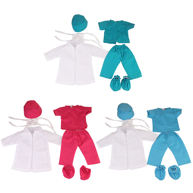 18 inch doll clothes doll doctor’s suit-CL-0166插图1