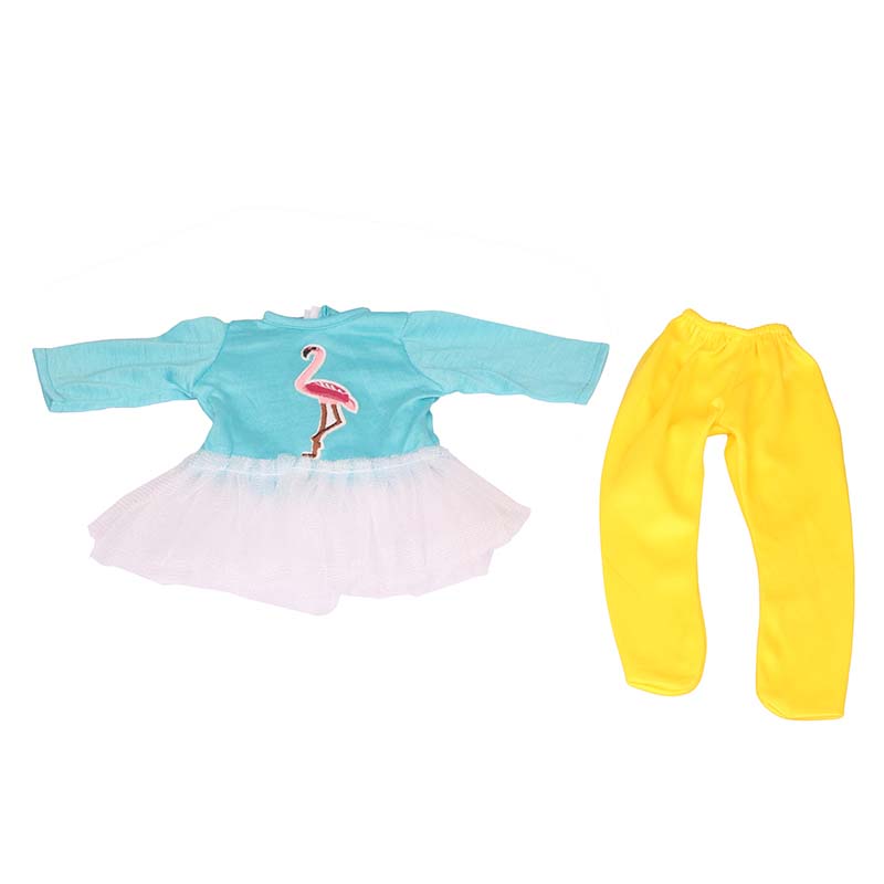 18 inch doll clothes doll flamingo dress-CL-0116插图1
