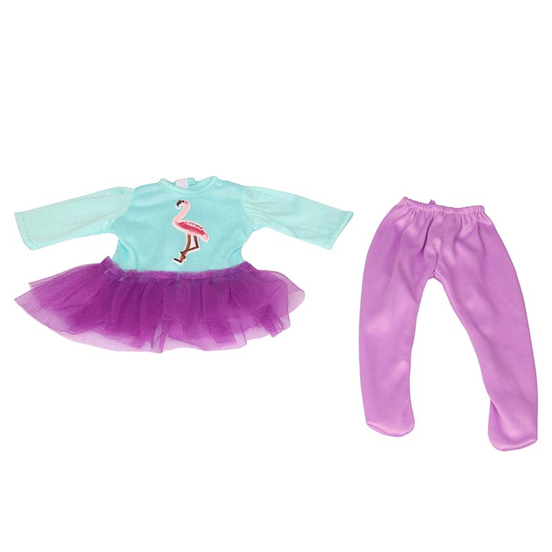 18 inch doll clothes doll flamingo dress-CL-0116插图2
