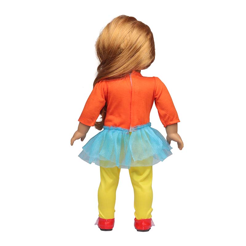 18 inch doll clothes doll flamingo dress-CL-0116插图5