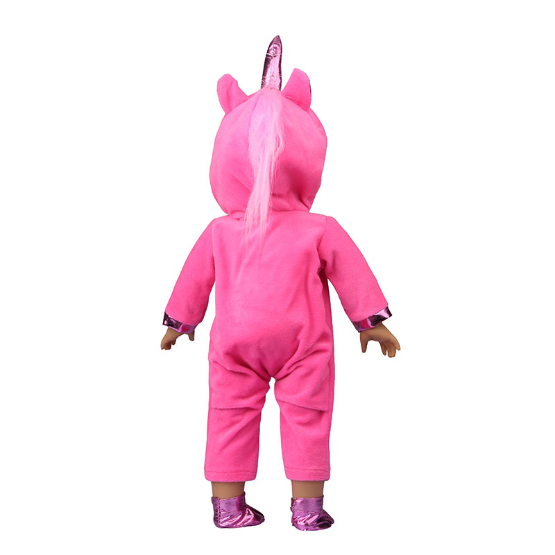 18 inch doll clothes doll unicorn one-piece pajamas-CL-0170插图4