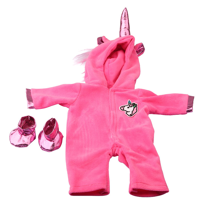 18 inch doll clothes doll unicorn one-piece pajamas-CL-0170插图2