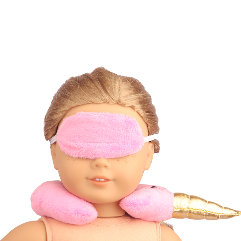 18 inch doll accessories baby doll U-shape pillow-BE-0033插图